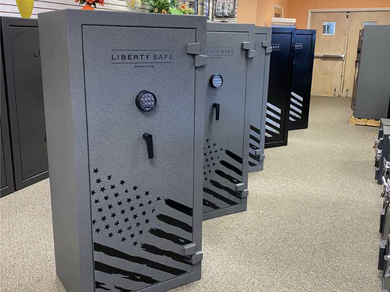 Image of a row of safes