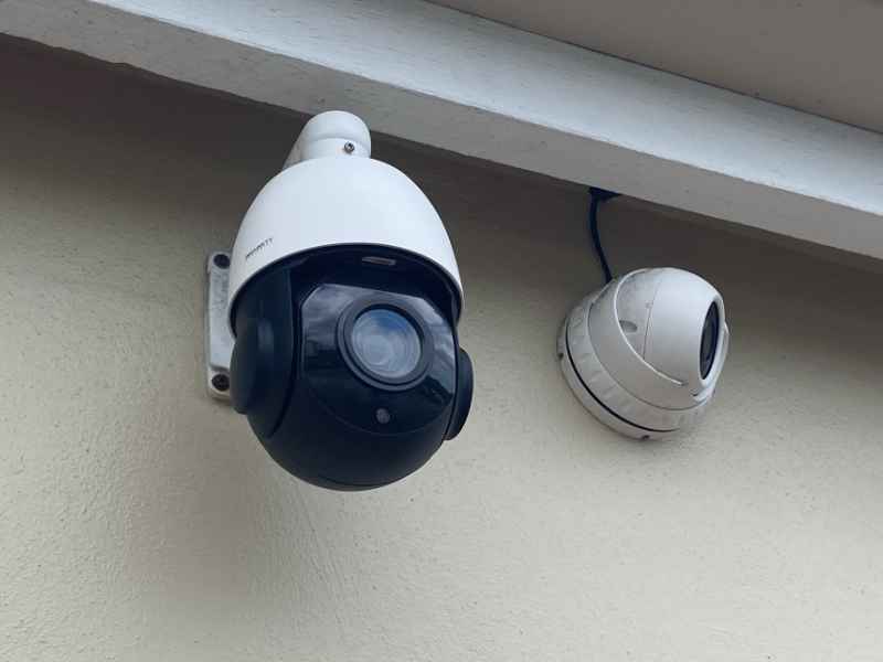 Image of security cameras