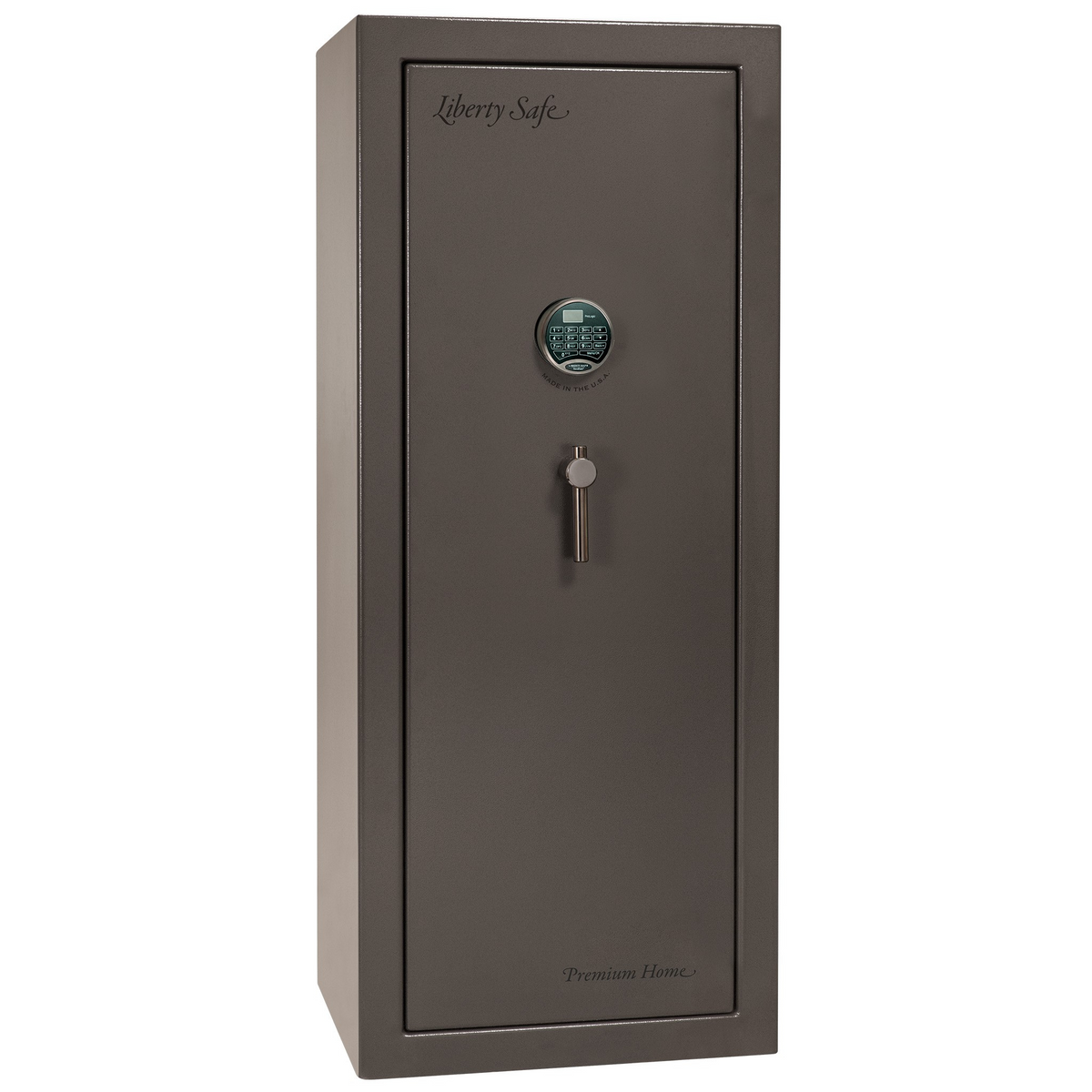 Premium Home Series | Level 7 Security | 2 Hour Fire Protection | 17 | Dimensions: 60.25&quot;(H) x 24.5&quot;(W) x 19&quot;(D) | Gray Marble - Closed Door